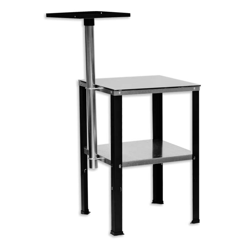 Dedoes Mini Table With Stainless Steel Cover And Viewer Assembly - Total Finishing Supplies