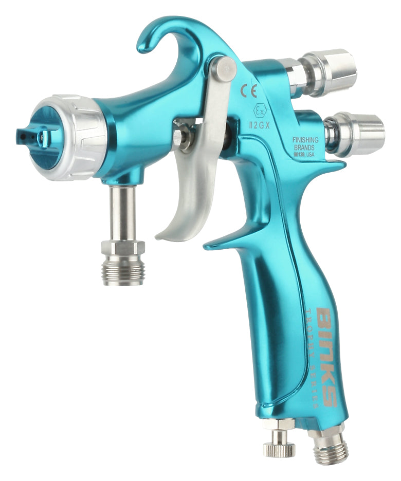 Binks Trophy Series Touch-Up Pressure Feed Manual Spray Gun - Total Finishing Supplies