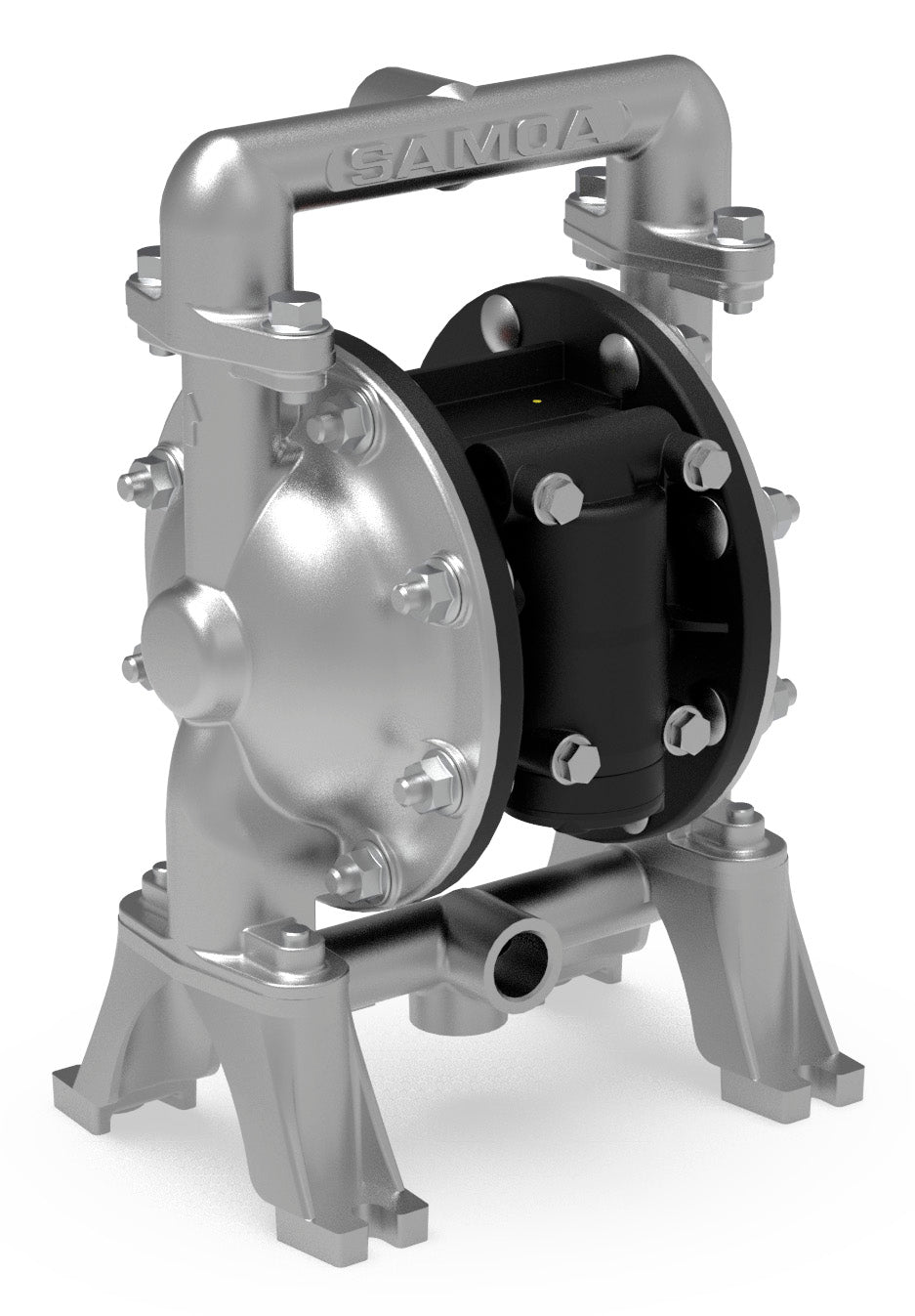 SAMOA UP05 Pivot Series 1/2" Metallic Air-Operated Double Diaphragm Pump