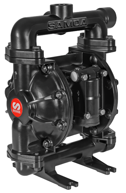 SAMOA CP10 Pivot Series 1" Metallic Air-Operated Double Diaphragm Pump