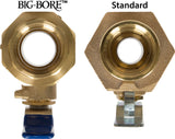 Pirate Brand - Ball Valve, w/ Sanitary Clamp Style Union, 1-1/4" BIG-BORE™, w/ Half Handle
