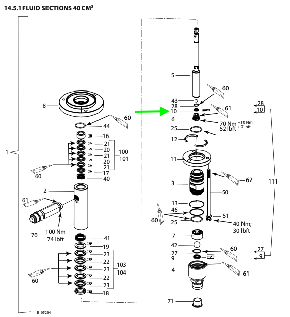 WAGNER 367510 VALVE SEAT OUTLET