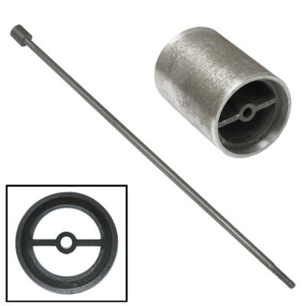 Pirate Brand - Stem Support Assembly w/ Throat Rod & Tip, Large Pipe Blaster