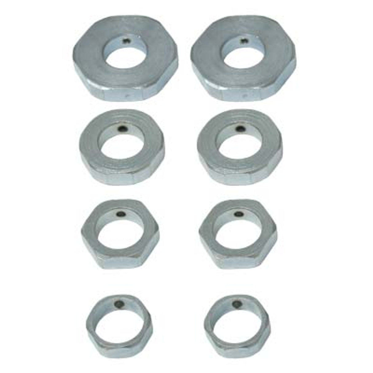 Pirate Brand - Centering Collar Set, Small Pipe Blaster, For 1" to 2" ID Pipe