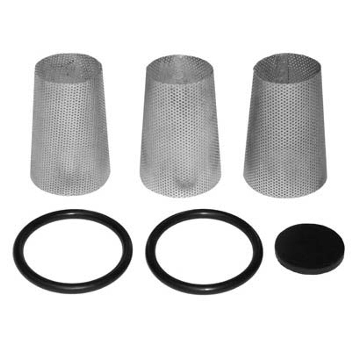 Pirate Brand - Abrasive Trap, 1", Service Kit, Includes (3) #4, (1) #5 & (2) #8