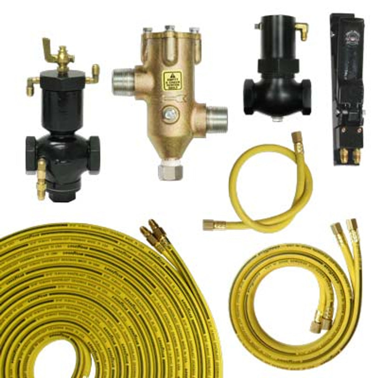 Pirate Brand - Remote Control System, 1" w/50ft Twinline Assembly