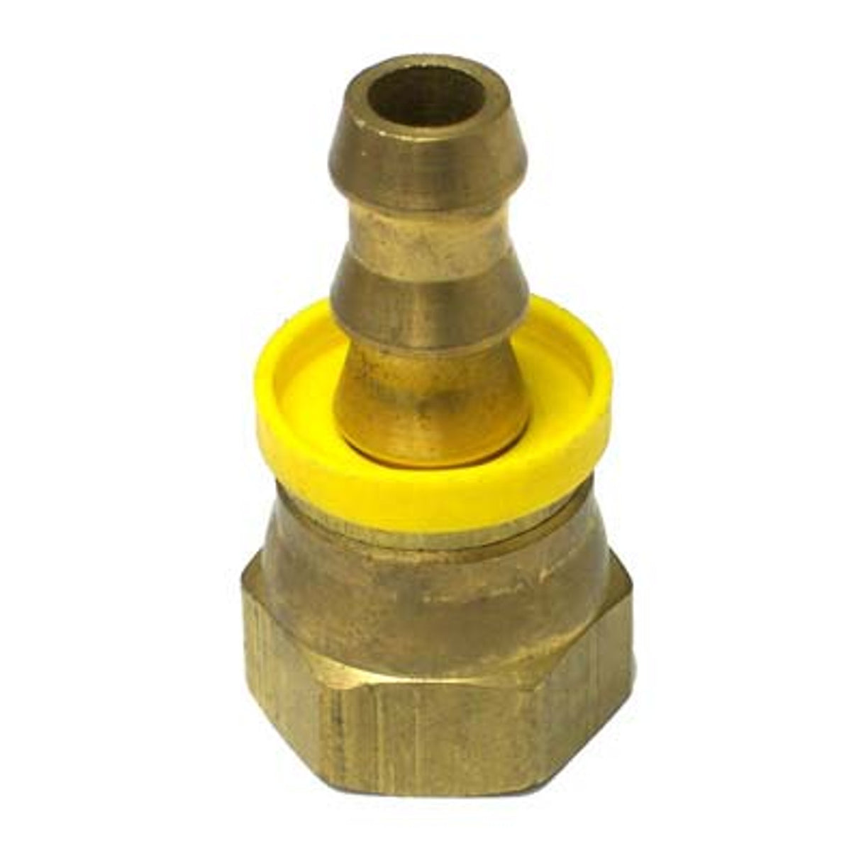 Pirate Brand - CLEMCO/ZERO, Fitting, 1/2" Swivel to  3/8" Barb