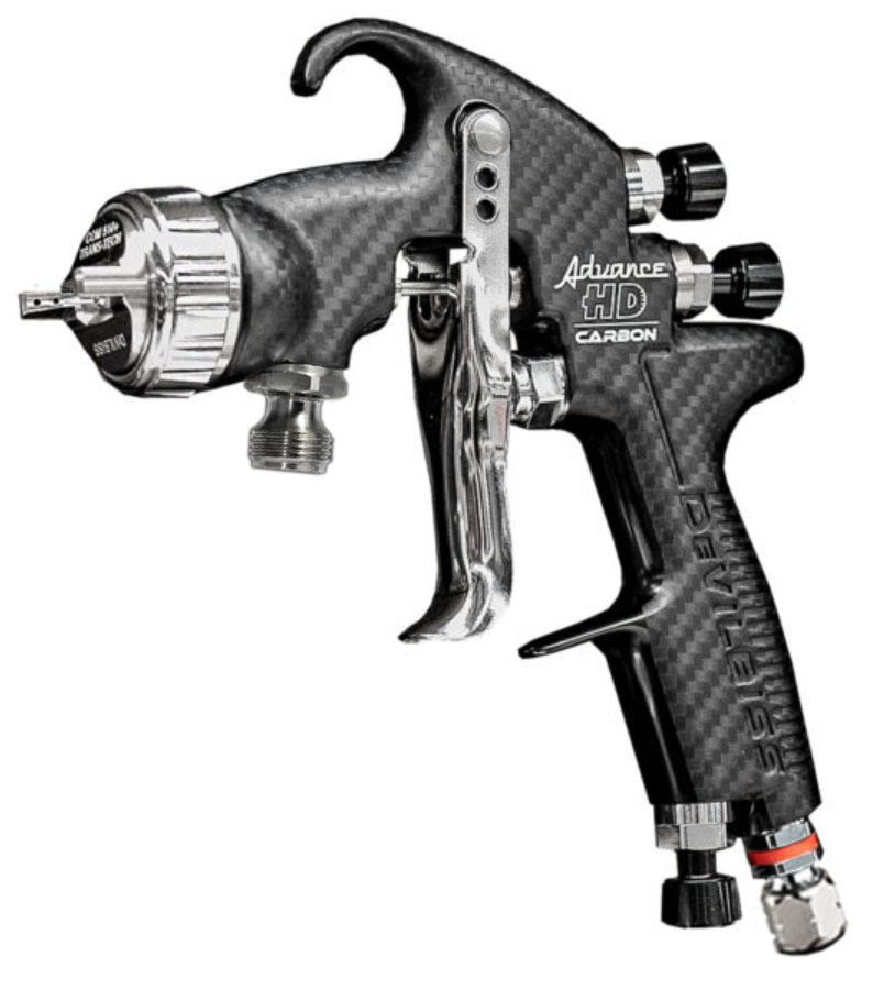 DeVilbiss Advance HD Carbon Pressure Feed Spray Gun