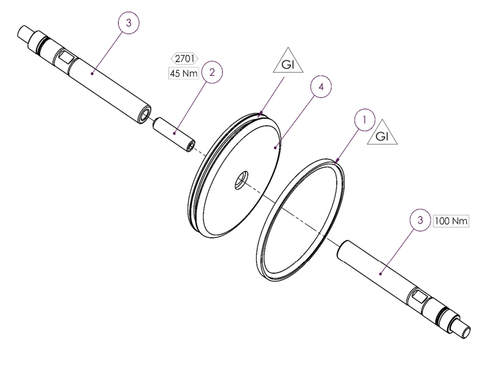 Binks Maple 15 Pump Air Motor Piston Seal - Total Finishing Supplies