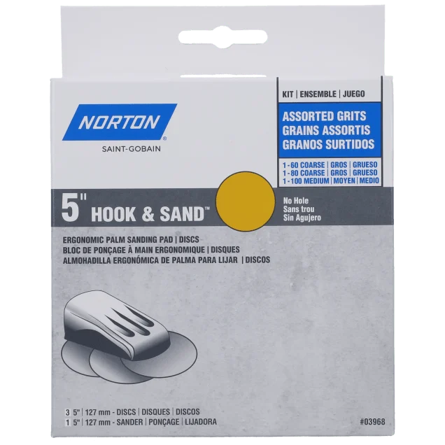 Norton MultiSand Hand Sander Disc Kit