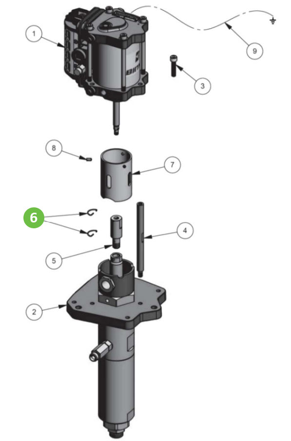 Binks 0115-010113 Locking Clip