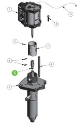Binks 0115-010159 Motor Rod Adapter