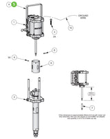 Binks 0115-010272 Retaining Ring, Self Locking