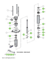 Binks 0115-010222 FX4 Repair Kit (PTFE/Leather)