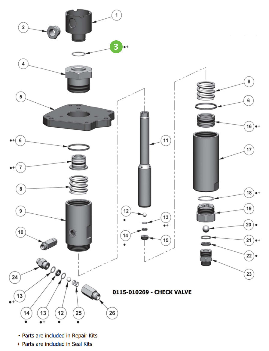 Binks 0115-010231 O-Ring