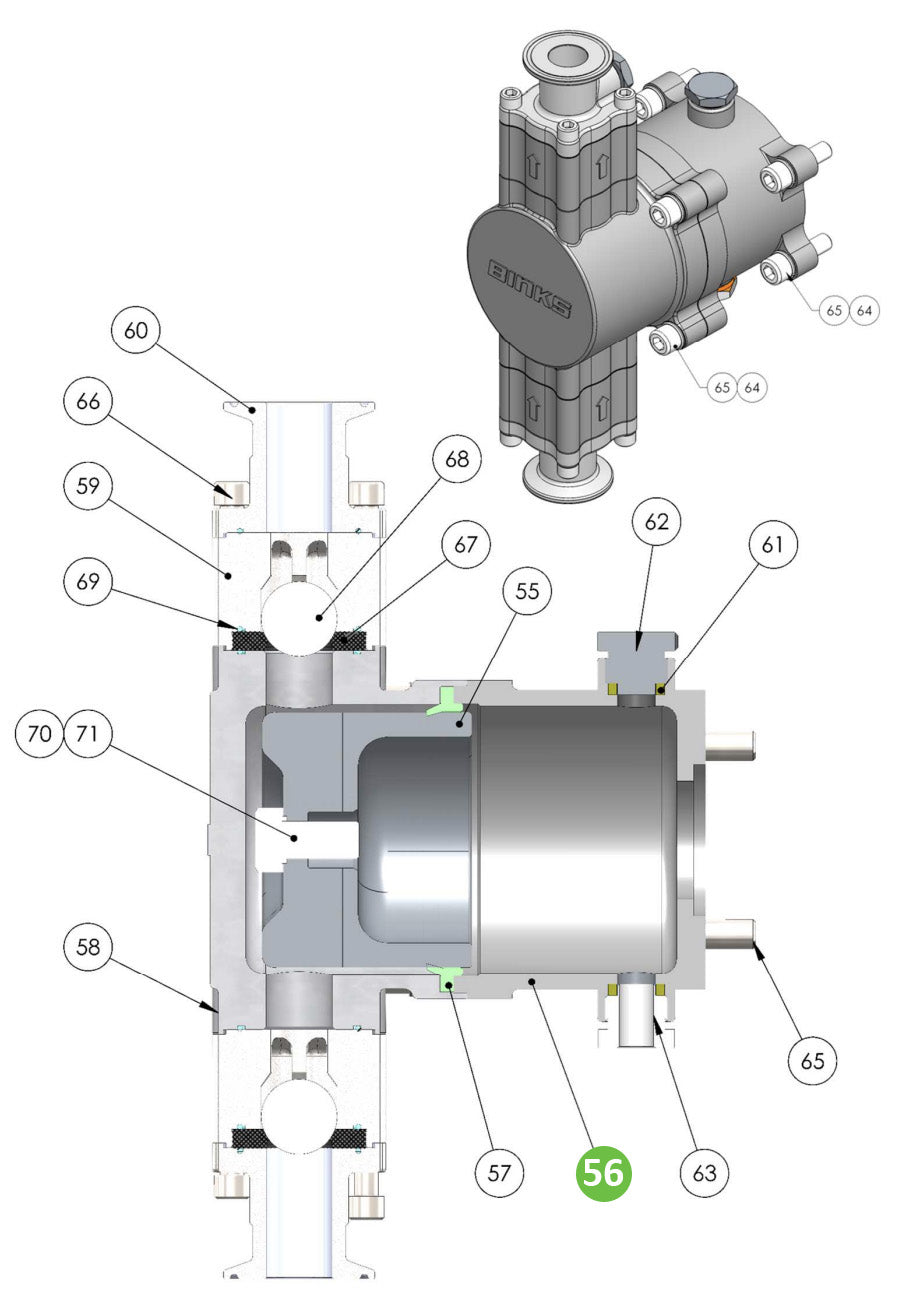 Binks 192717 Dynamic Chamber