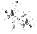 Binks 20-4468 Adapter, Swivel 1/4" NPT
