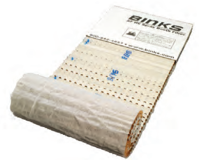 Binks High Efficiency Spray Booth Exhaust Filters - Total Finishing Supplies