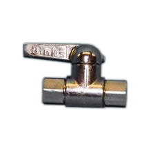 Binks 2 Way Ball Valve Low Pressure, 1/4”F x 1/4”F