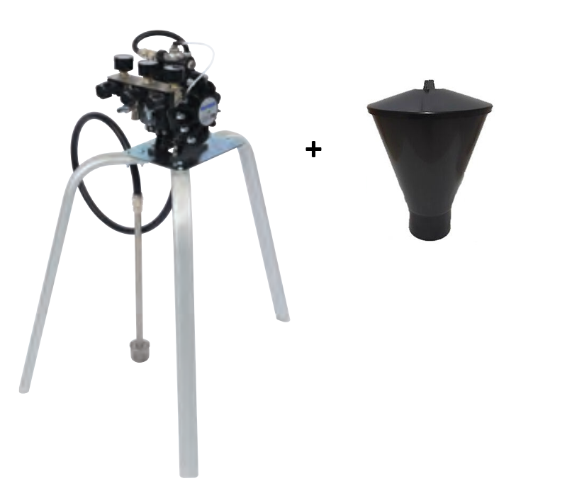 Binks DX70 Pump, Tripod Mount