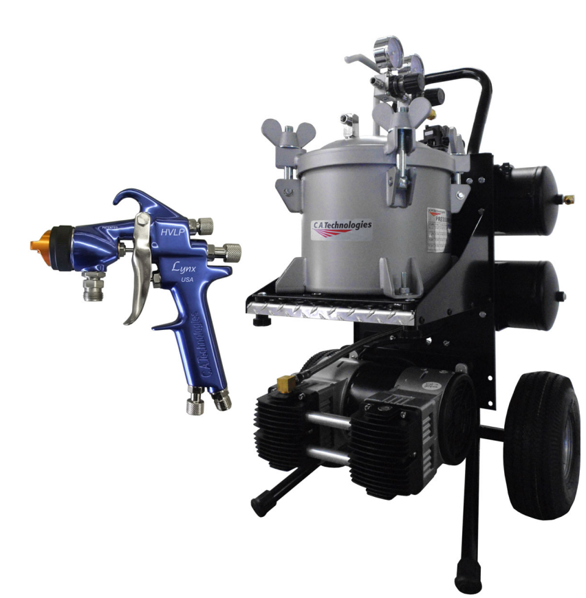 Black CAT Portable HVLP Spray System - Total Finishing Supplies