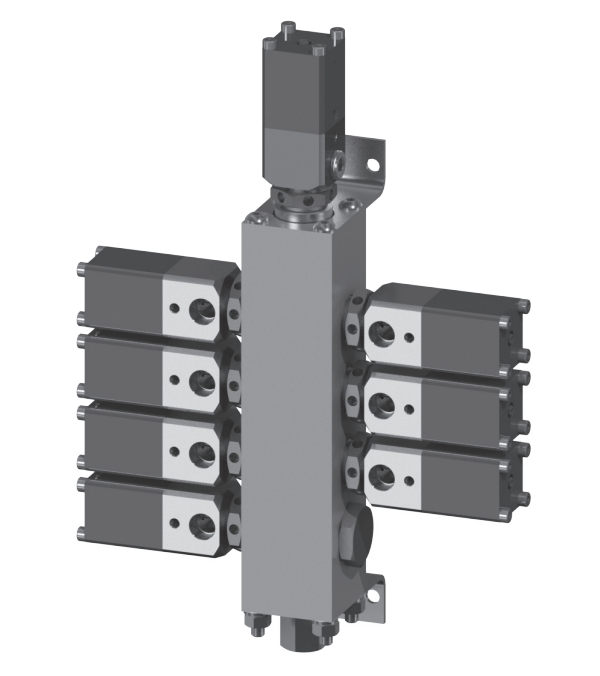 Binks 240-3500 High Pressure Color Change Valve Stack Assembly - Total Finishing Supplies