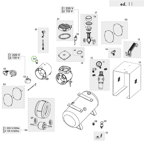 Sagola CP 1000 - Power Switch - Total Finishing Supplies