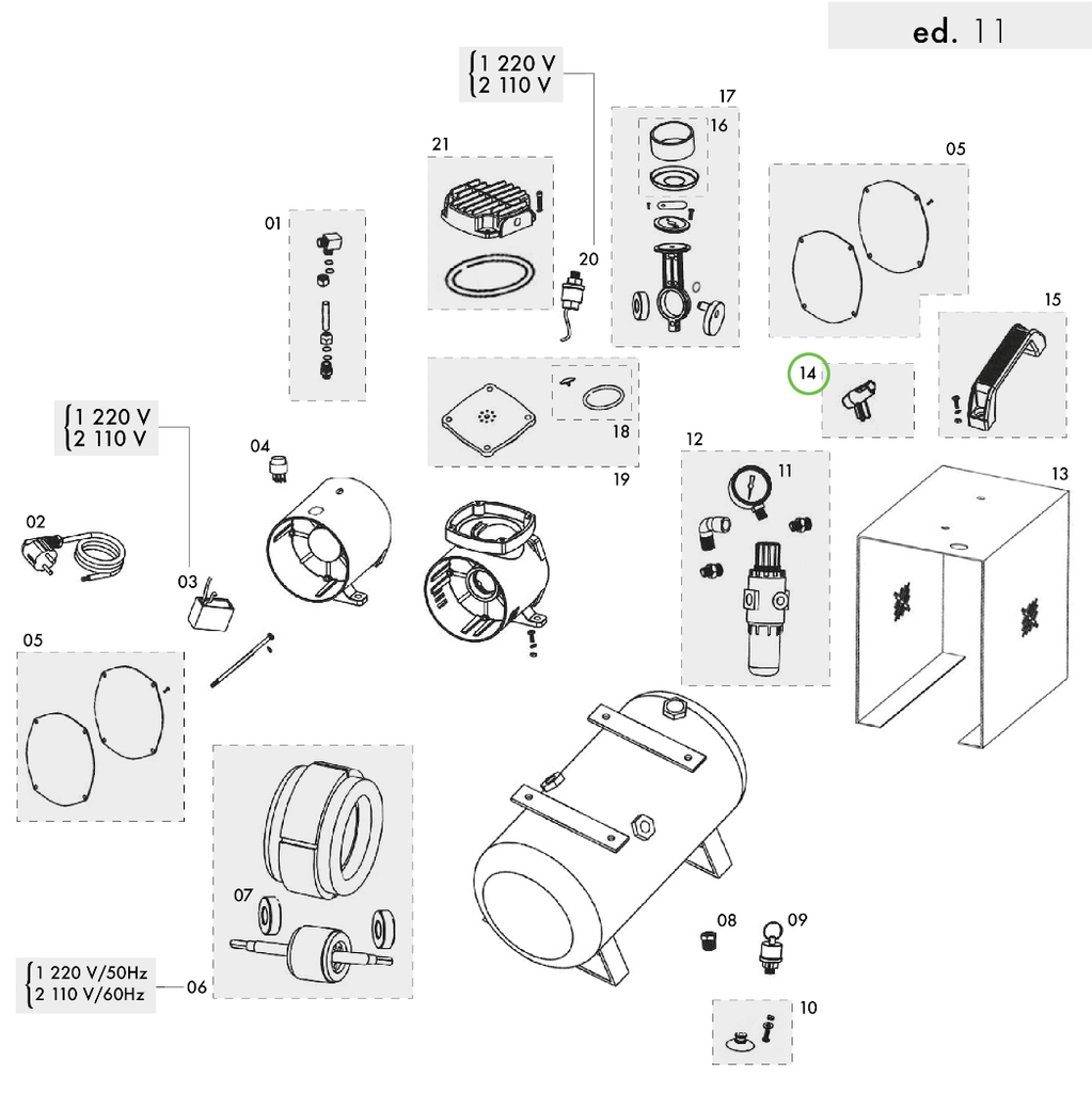 Sagola CP 1000 - Air Brush Support Kit - Total Finishing Supplies