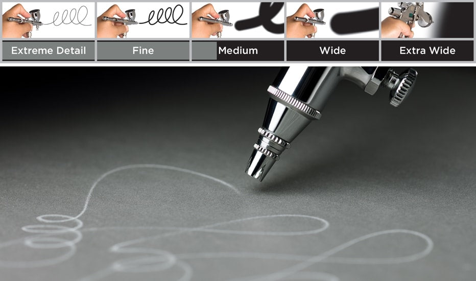 Iwata Custom Micron Series Airbrushes - Total Finishing Supplies