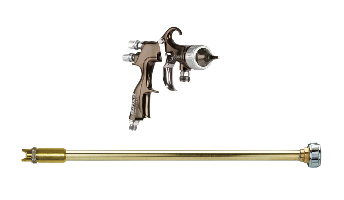 Binks Trophy Gun Combo With Spray Gun Extension EAX-Type 60" (J2 & R-6SS)