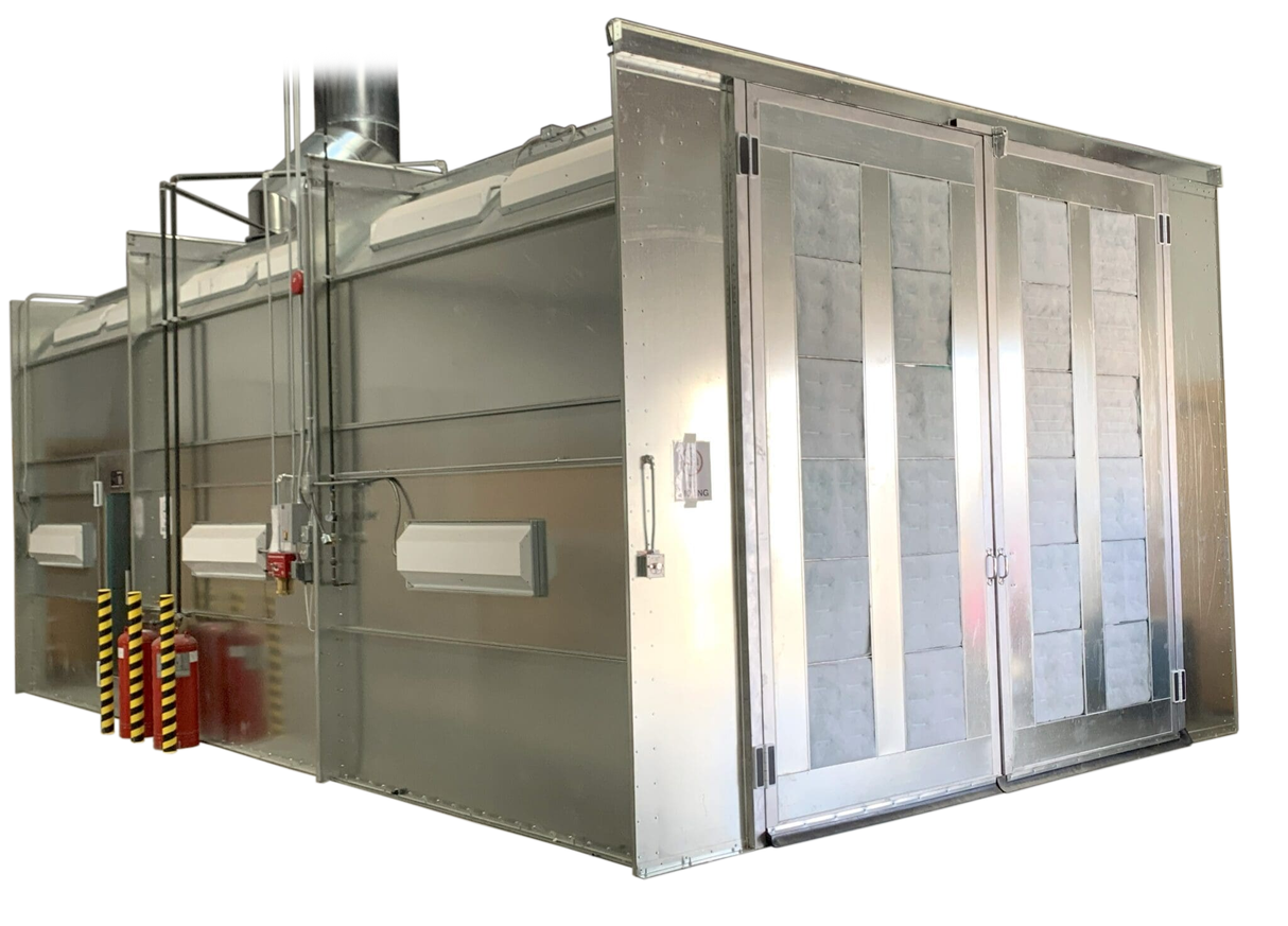 Total Finishing XL Automotive Cross-Flow Eco Style Paint Spray Booth