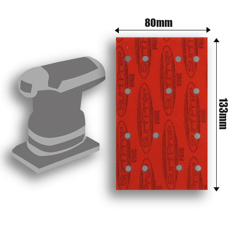 Rectangle Sander Foam Pads Variety Pack Sanders