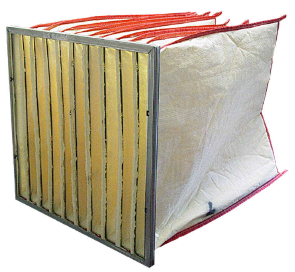 Total Finishing 95% Oil Mist Bag Filter, 22"x22"x18"