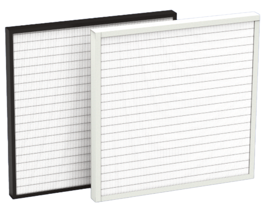 Total Finishing Mini-Pleat Air Filter, MERV 15, 24"x24"x2"