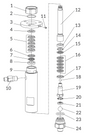 Anest Iwata Fluid Pump Maintenance Kit; iCon-M233N - Total Finishing Supplies