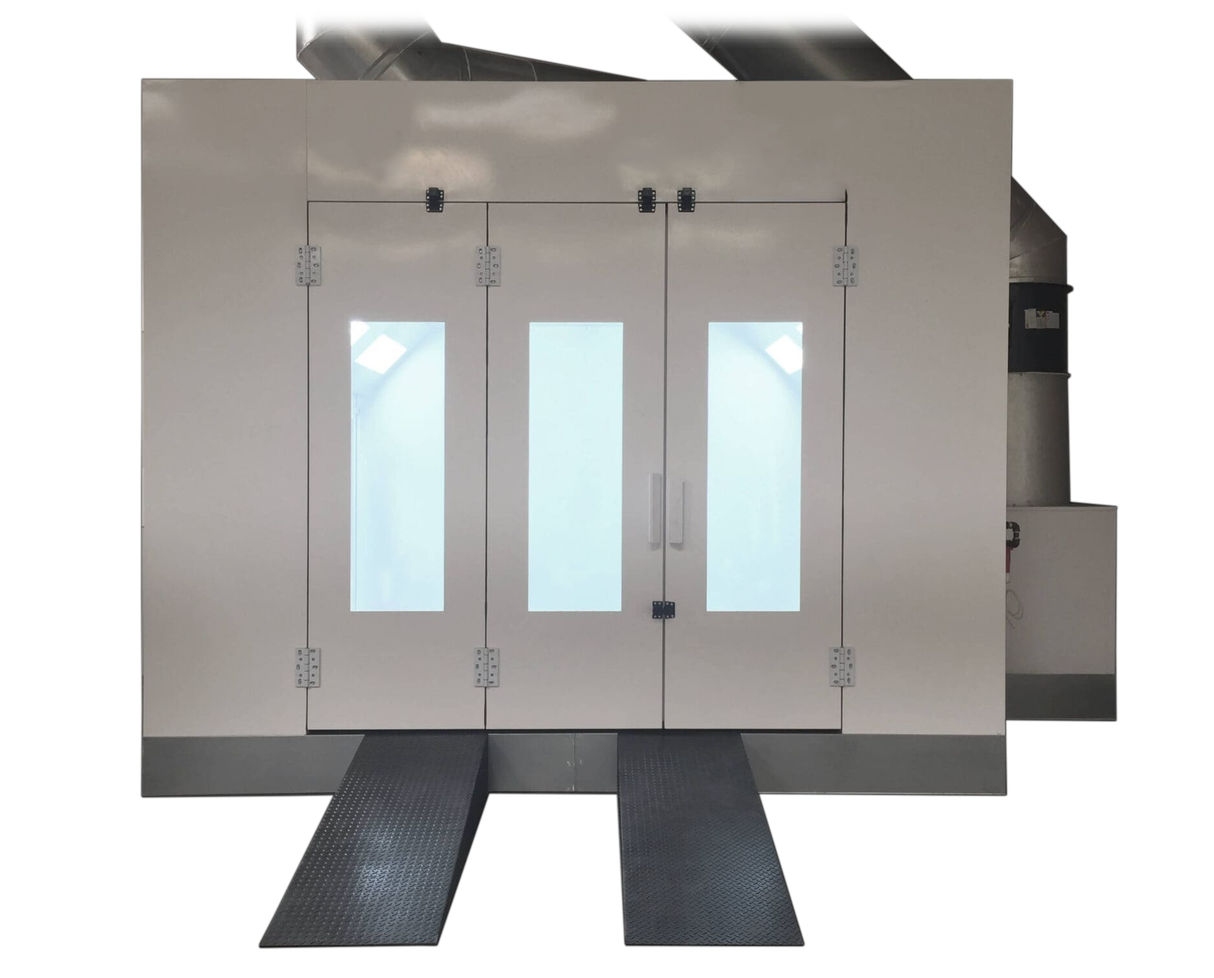 Total Finishing Automotive Full-Down Airflow Paint Spray Booth - Double Wall