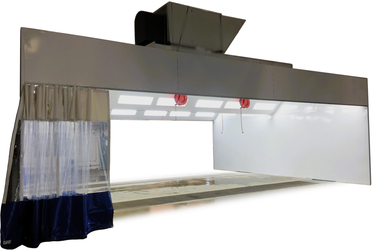 Total Finishing Full-Down Airflow Automotive Prep Station