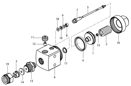 Wagner 335707 Spring Washer Set; GA 250/400AL - Total Finishing Supplies