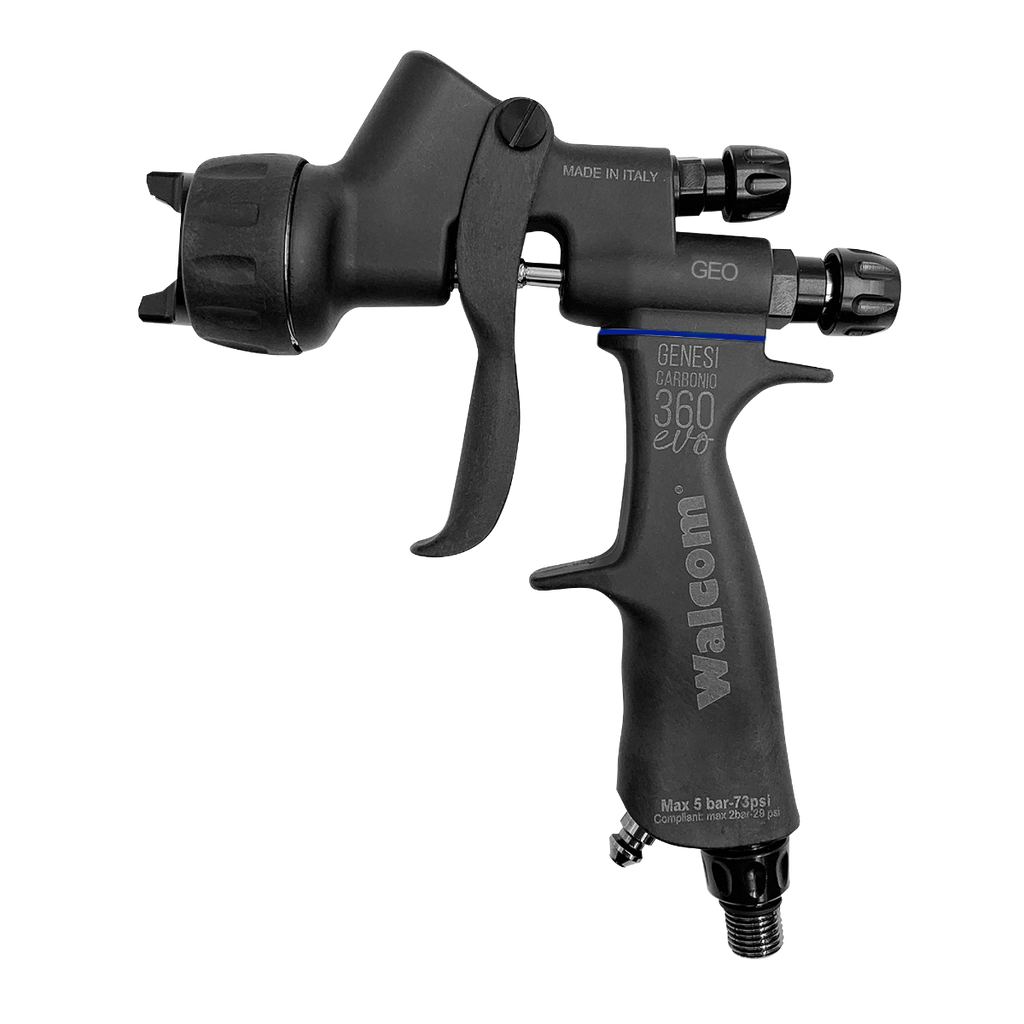 Walcom Genesi Carbonio 360 EVO GEO Gravity Spray Gun - Total Finishing Supplies