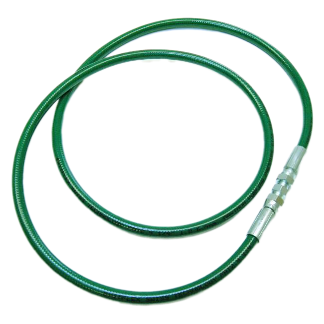 1/4” Airless Fluid Hose – Green (6100 psi) - Fittings: 1/4" Females