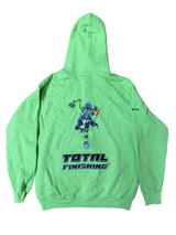 Total Finishing Green Zip-Up Hoodie