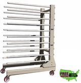 Pro Drying Rack "PATRIOT" 10 Shelf (150 Lb)