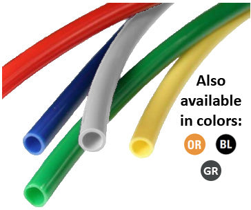 Hosco .275" ID x .050" Wall, Nylon Tubing - NHA-375275 (Various Color Options)