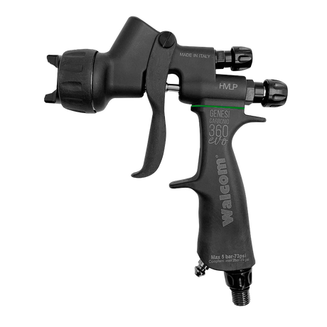 Walcom Genesi Carbonio 360 EVO HVLP Gravity Spray Gun - Total Finishing Supplies