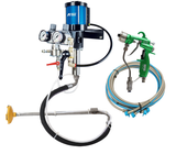 Anest Iwata ICON 30:1 Wall Mounted Pump with VIPER® or MAMBA® AAA Spray Gun