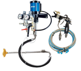 Anest Iwata ICON 30:1 Wall Mounted Pump with VIPER® or MAMBA® AAA Spray Gun