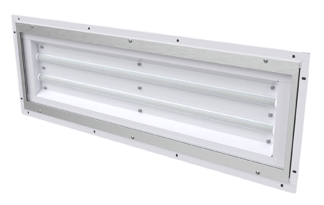 LDPI Industrial Lighting Series LE485E Class I, Division 2, Recess Mount LED Booth Fixture