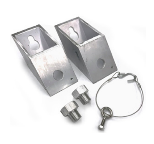 LDPI Industrial Lighting Series LE551 Mounting Bracket, 2 or 3 Row Fixtures