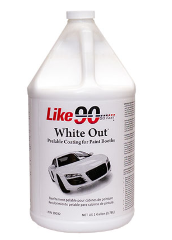 Like90 White Out Peelable Coating - Total Finishing Supplies