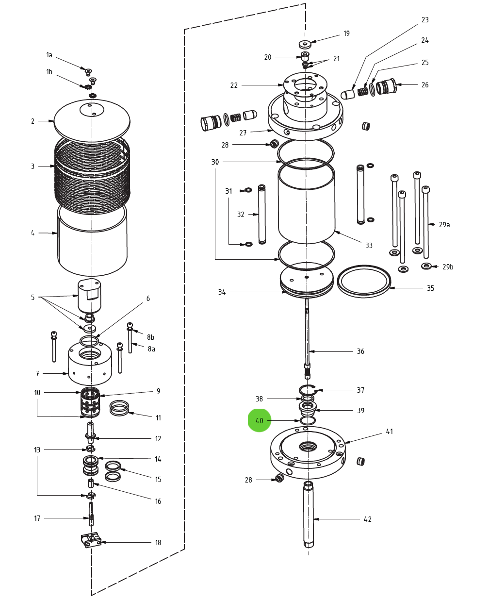 O-Ring #40; Medusa™ Pump
